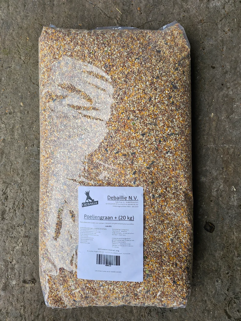 Poeljen grain 20kg - Aliments pour poulets - Sans marque