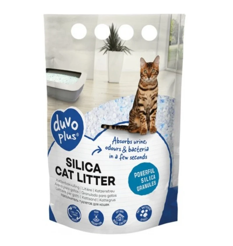 Litière Silica Cat 5L - Duvo+