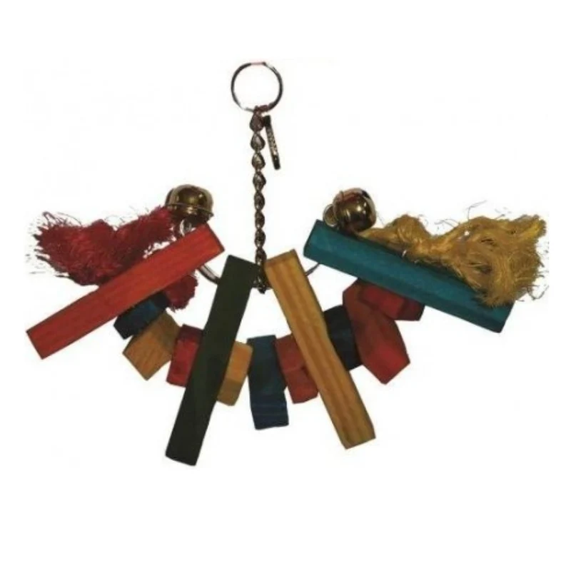 Jouets en bois 8 Perruche 16cm