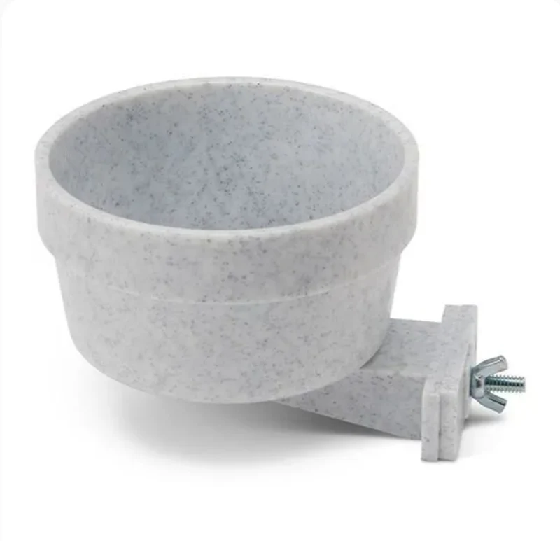 Gamelle universelle Savic (en grès) - Avec support - 550 ml