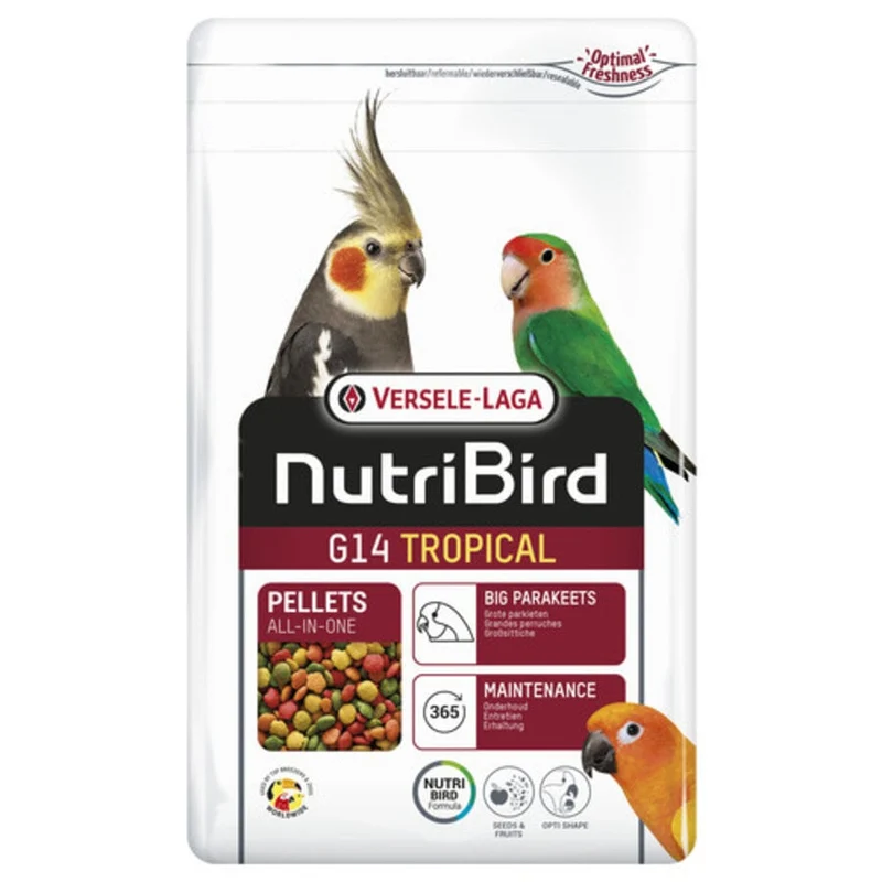 NutriBird G14 Tropical 1 Kg - Granulés Alimentaires