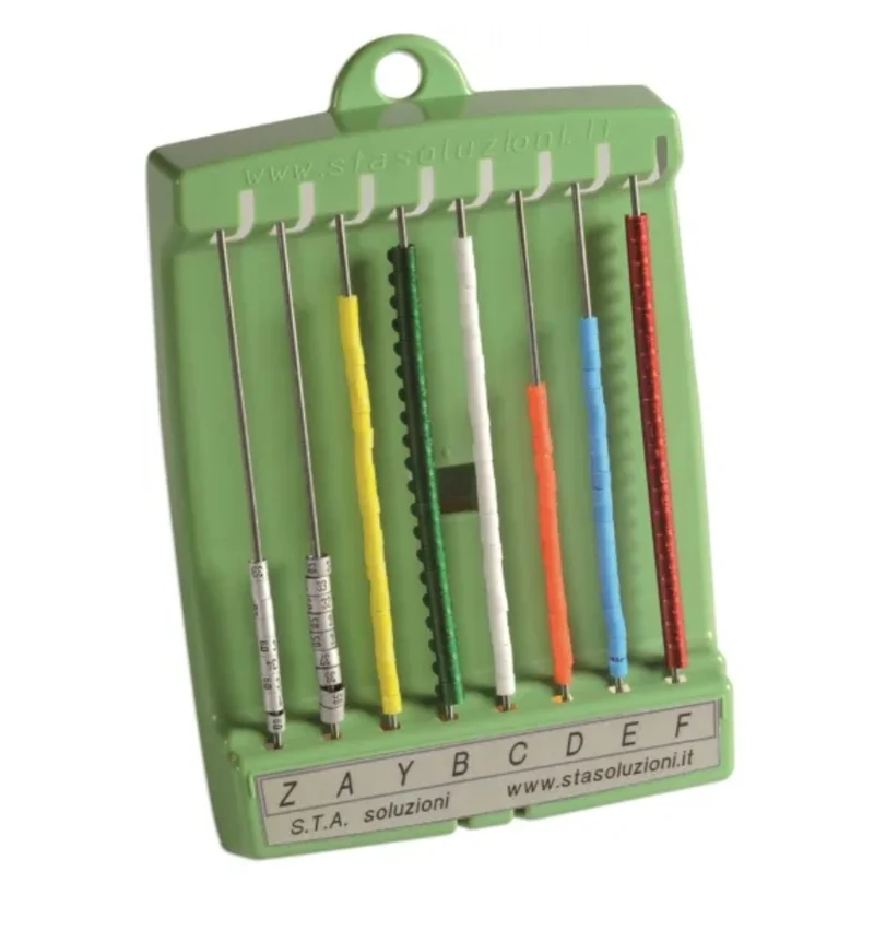 Porte-bagues beige (pour ranger les bagues d'oiseaux) STA