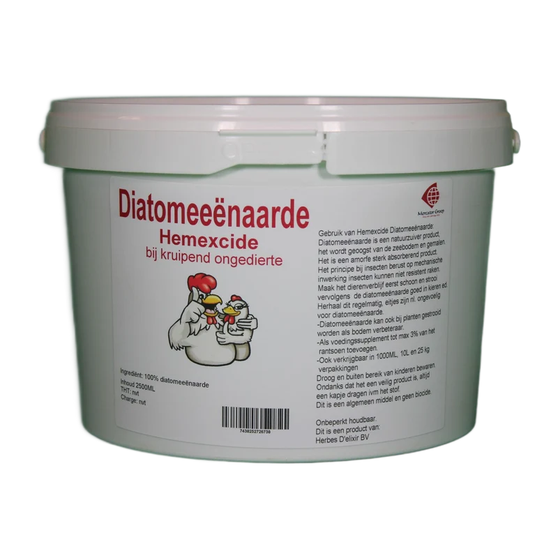 Seau de Terre de Diatomées 2.5L Hemexcide