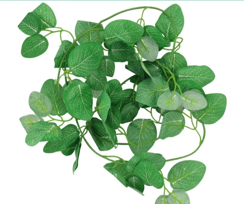 Plastique Vert Type 1 - Guirlande Feuilles 180cm