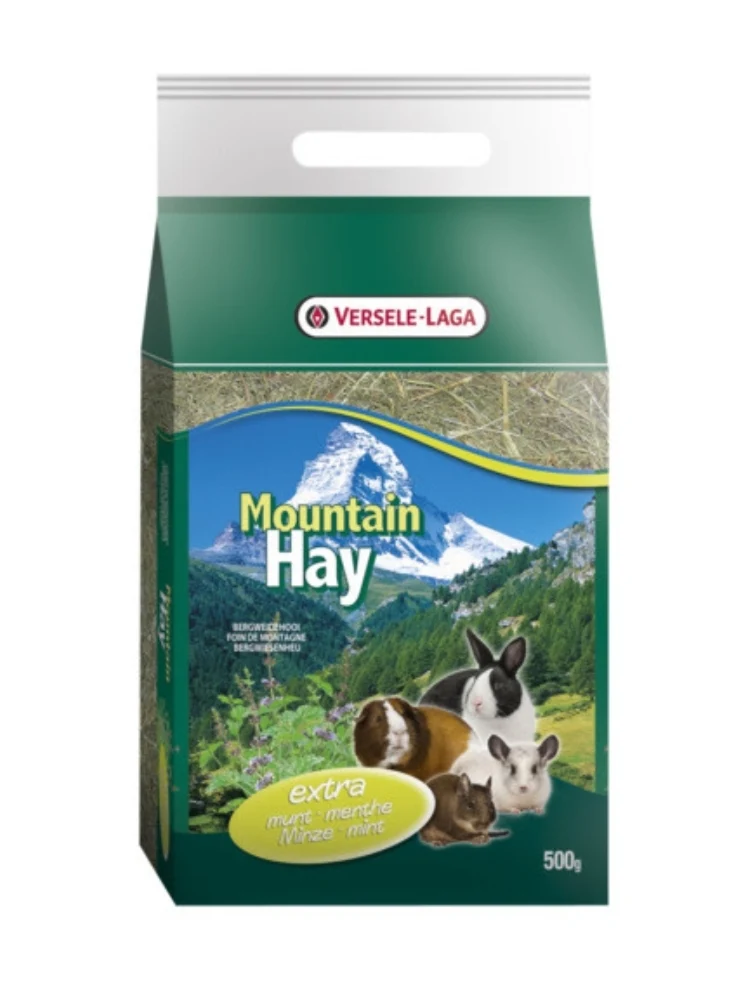 Foin de prairie de montagne Menthe 500 grammes