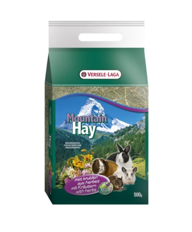 Foin de prairie de montagne Herbes 500 grammes