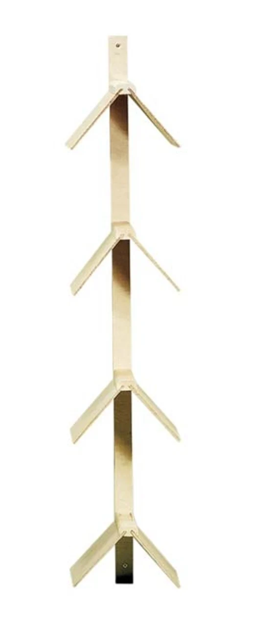 Planches de repos 4pc sur latte en bois