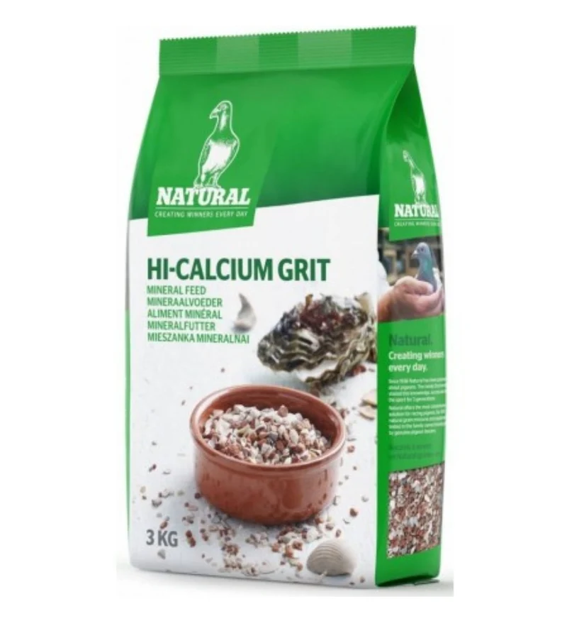 Grain naturel à haute teneur en calcium 20 kg