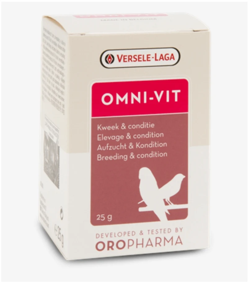 Omni-Vit 25 grammes - Oropharma - Versele Laga