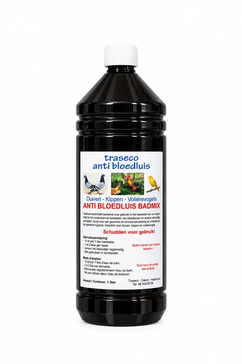 Mélange de Bain Anti Acariens Rouges 1L - Traseco