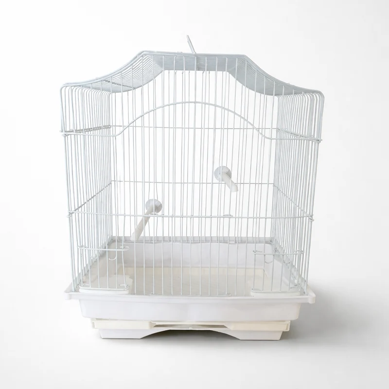 Petite cage blanche 30x23x38