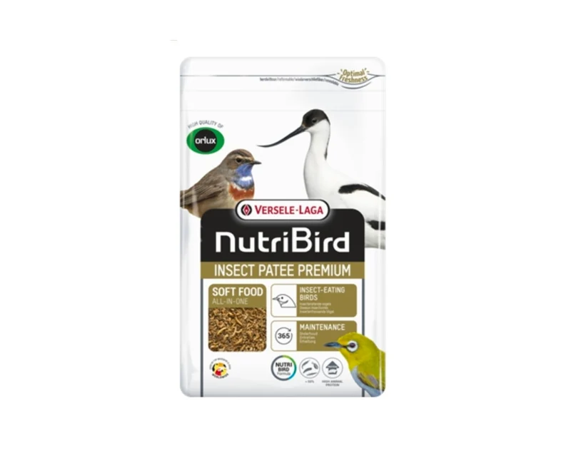 Orlux Insect Patee Premium Min. Aliment complet pour tous les mangeurs d'insectes 500 grammes