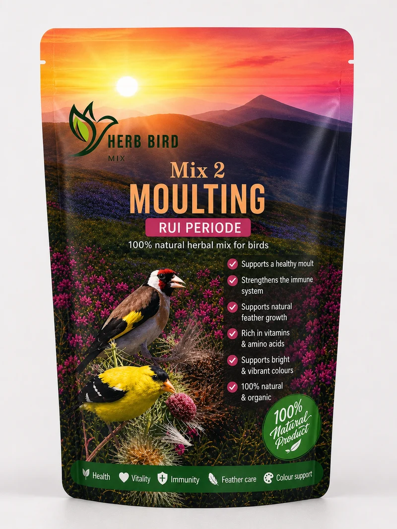 Mélange d'herbes 2 - Période de mue (150 g) - Mélange d'herbes pour oiseaux