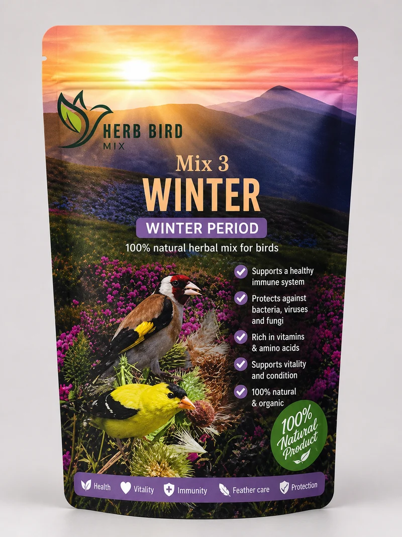 Mélange d'herbes 3 - Période hivernale (150 g) - Mélange d'herbes pour oiseaux