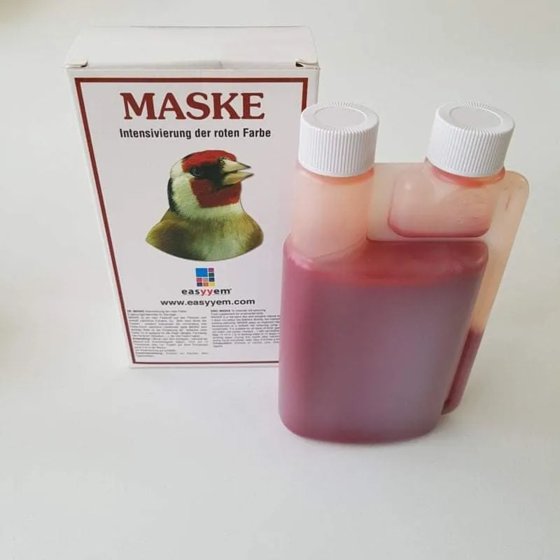 Masque, colorant rouge liquide, 500 ml