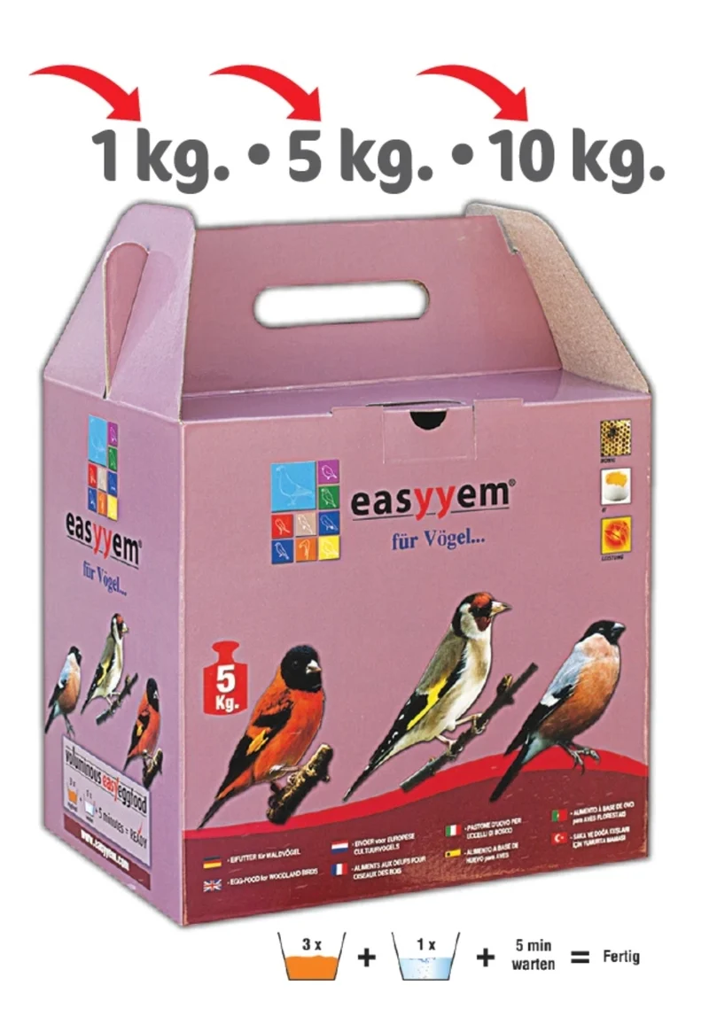 Aliment Easyyem pour oiseaux indigènes (œufs) 1 kg