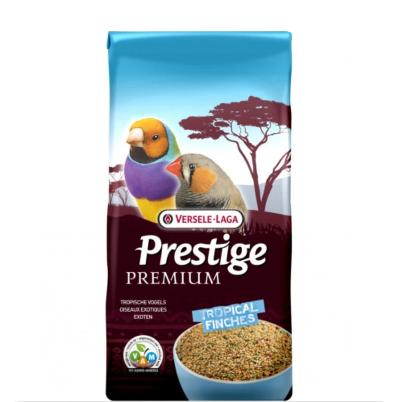 Oiseaux tropicaux Pinsons australiens 20 kg - Avec granulés VAM - Versele Laga Prestige