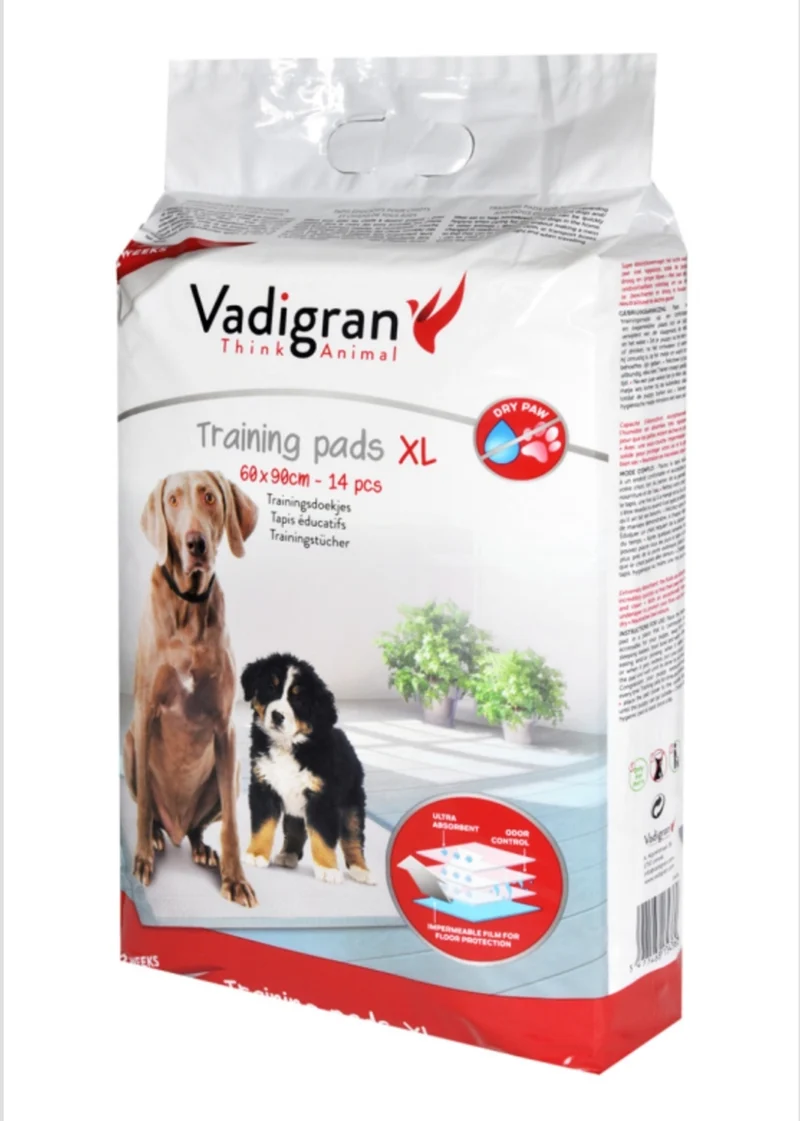 Lingettes Dressage Chien 60X90Cm 14Pcs - Vadigran