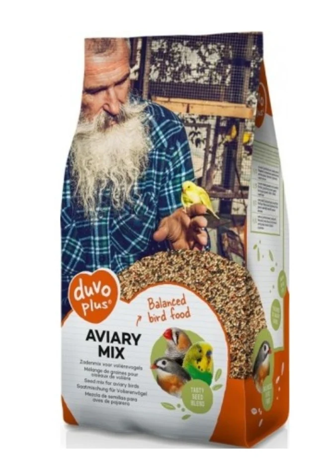 Mélange pour volière - Tous oiseaux d'ornement - 20 kg Duvo+