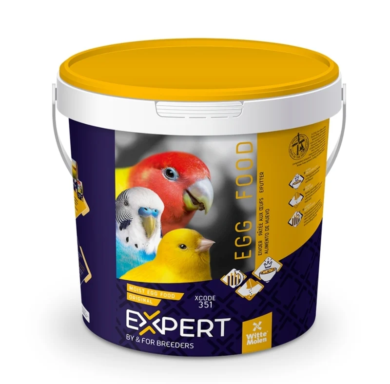 Expert pâtée aux oeufs original seau 5kg - Witte Molen