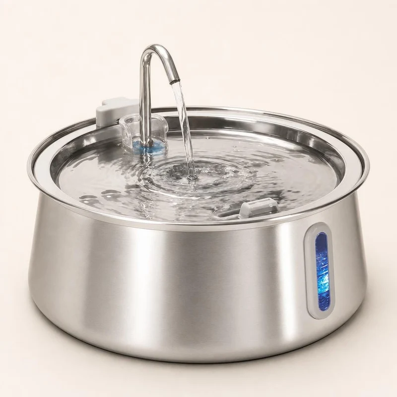 Fontaine chat inox — Hama