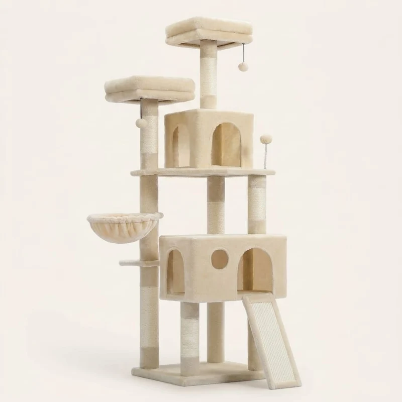 Arbre à chat maine coon appartement — Fumi