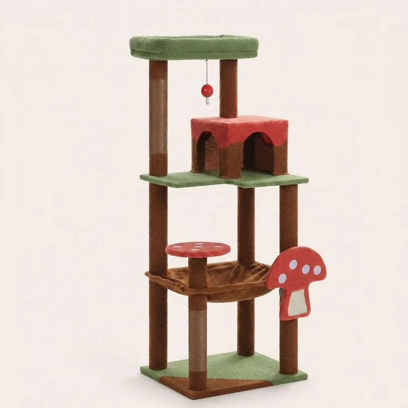 Arbre à chat en angle pour maine coon — Fune