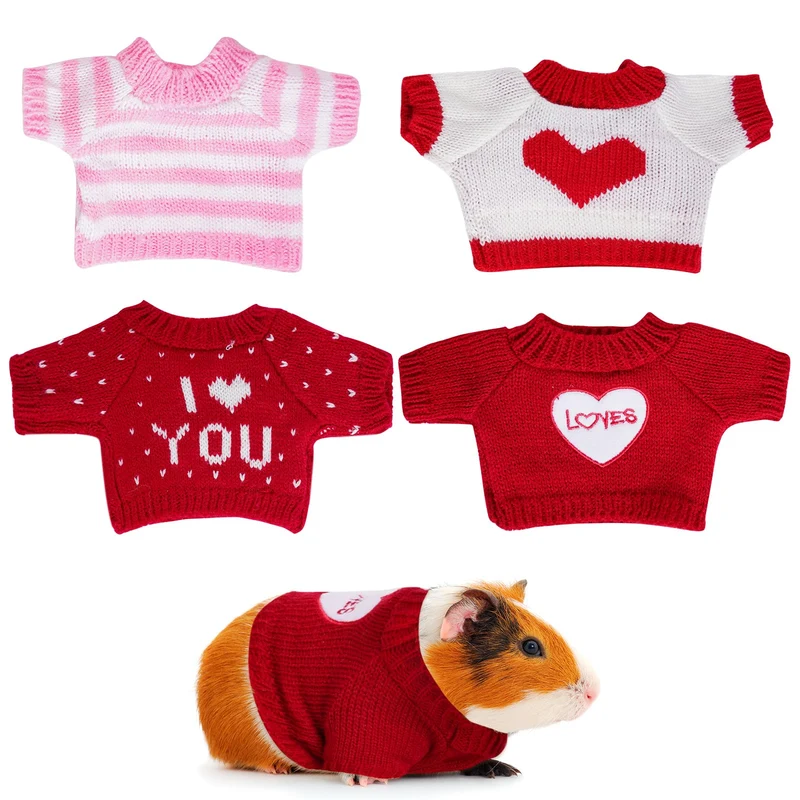 Choyaxo – 4 pulls tricotés pour petits animaux | Noël et hiver
